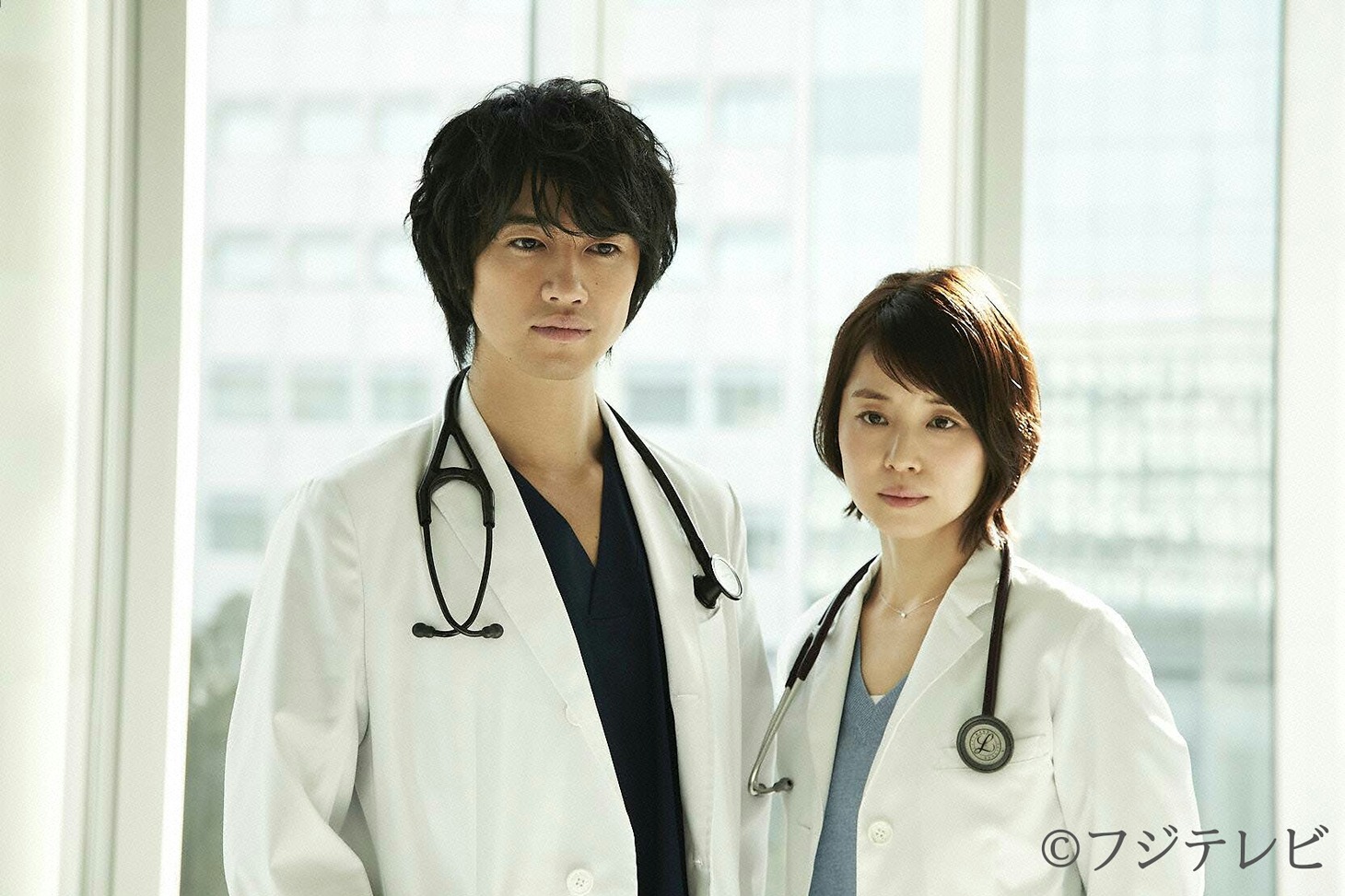 フジテレビ系「医師たちの恋愛事情」のワンシーン。