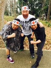 サイプレス上野とロベルト吉野と越中詩郎。