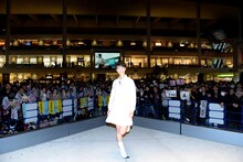 剛力彩芽1stアルバム「剛力彩芽」リリース記念イベントの様子。