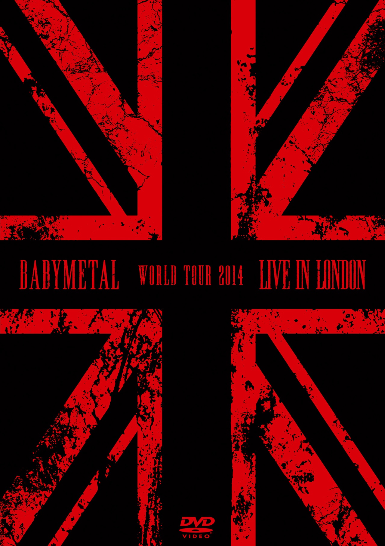 BABYMETAL「LIVE IN LONDON -BABYMETAL WORLD TOUR 2014-」DVDジャケット
