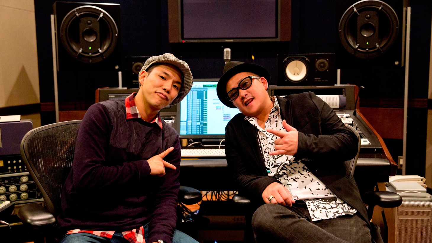 左からTEE、RYOJI（ケツメイシ）。