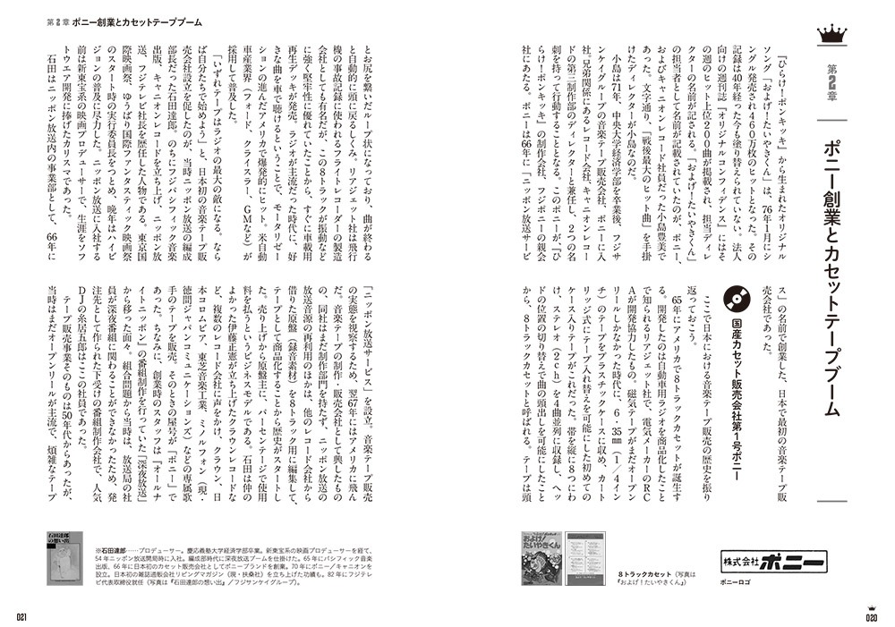 「昭和のテレビ童謡クロニクル『ひらけ ! ポンキッキ』から『ピッカピカ音楽館』まで」より。