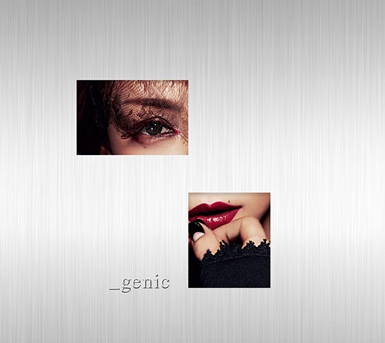 安室奈美恵「_genic」CD＋Blu-Ray仕様ジャケット