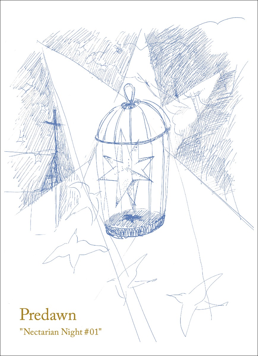 4月発売のPredawn「2014.11.06 "Nectarian Night #01" at 品川教会グローリア・チャペル」ジャケット。