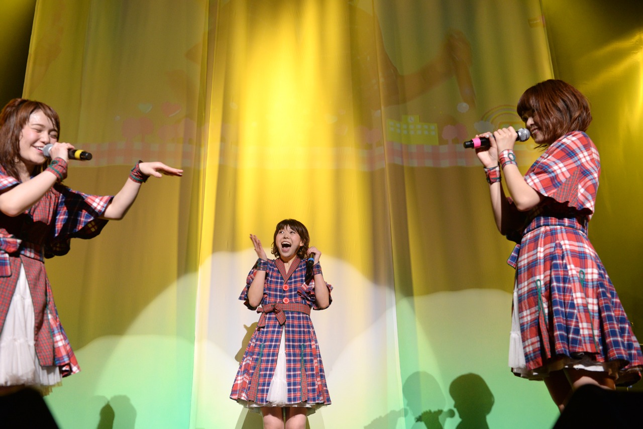 Negicco First Tour「Never Give Up Girls!!!＆Rice＆Snow」東京公演の様子。