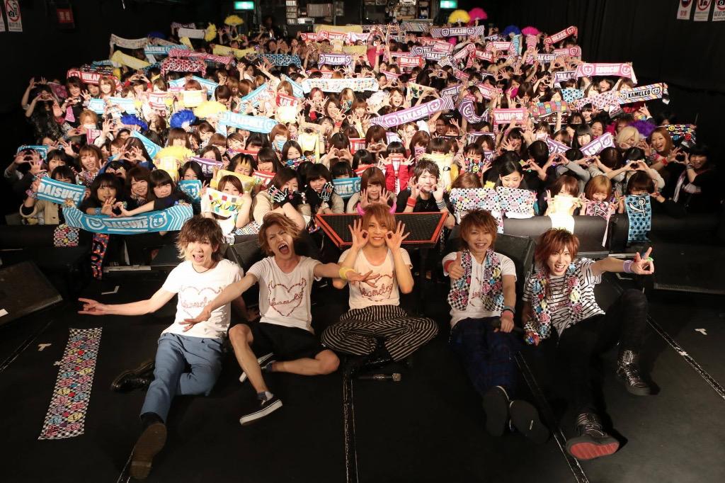 カメレオ「47都道府県に会いに行くバンドマン」東京・高田馬場AREA公演の様子。（撮影：飯岡拓也）