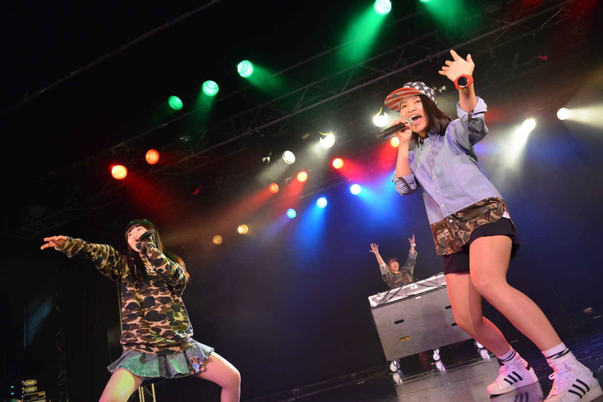ライムベリー。写真はライブイベント「TOKYO ARUARU LIVE VOL.2」出演時の様子。