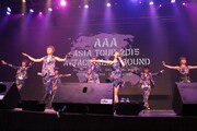 「AAA ASIA TOUR 2015 -ATTACK ALL AROUND-」台湾公演の様子。