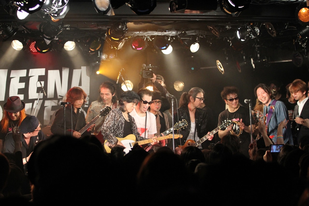 シナロケ＆豪華ゲストが次々セッション！天国のシーナにロックンロール捧げる