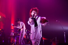 EGO-WRAPPIN'「HALL LOTTA LOVE ～ホールに溢れる愛を～」東京公演の様子。