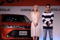 新型「カローラフィールダー」、加藤ミリヤ、清水翔太。