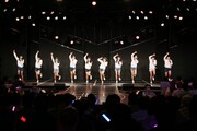 4月12日、HKT48劇場にドラフト候補生が出演した際の様子。