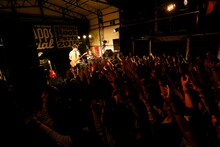 Kidori Kidoriのライブの様子。