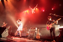 黒木渚「黒木渚 ONEMAN TOUR 虎視眈々と淡々と」東京・東京グローブ座公演の様子。