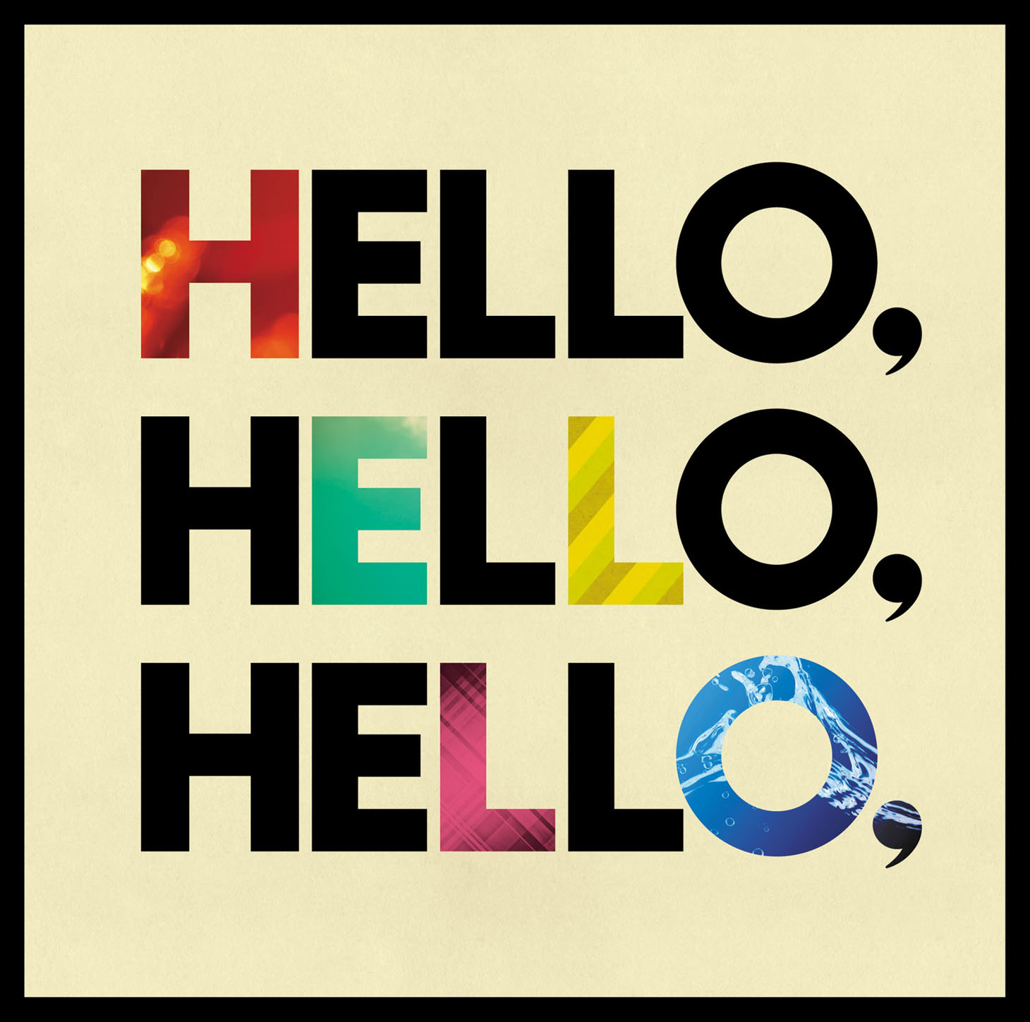 uchuu,「HELLO,HELLO,HELLO」ジャケット