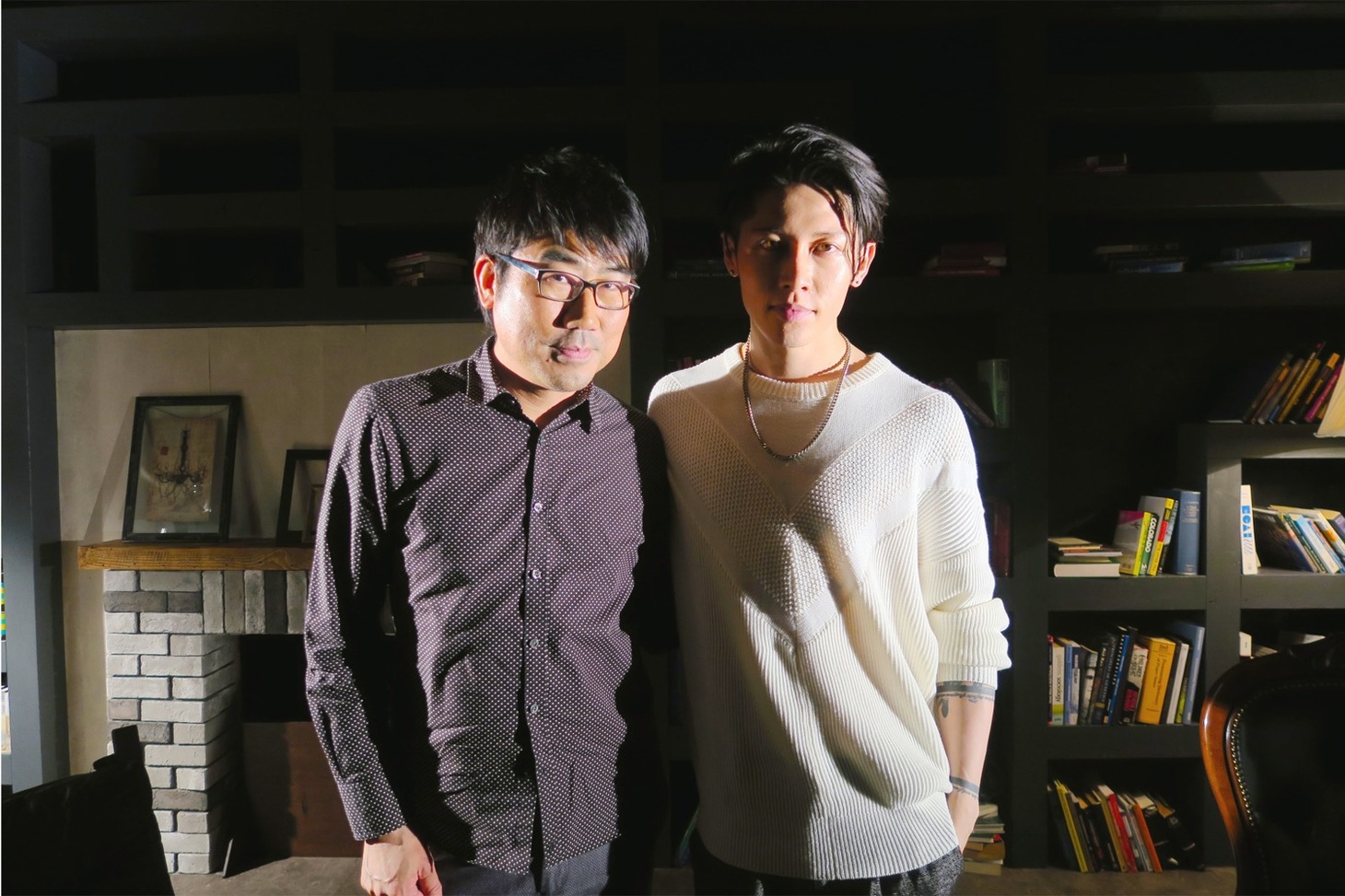亀田誠治とMIYAVI。