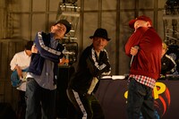 左からANI、ロボ宙、Bose。（撮影：三浦憲治）