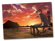 kain「かえりみち」の購入特典として配布されるB2ポスター。