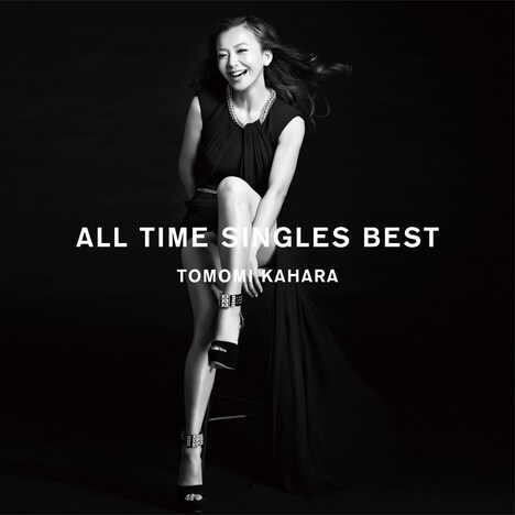 華原朋美「ALL TIME SINGLES BEST」初回限定盤ジャケット