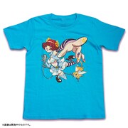 「Yun*chi アニ＊ゆんTシャツ」アクアブルー