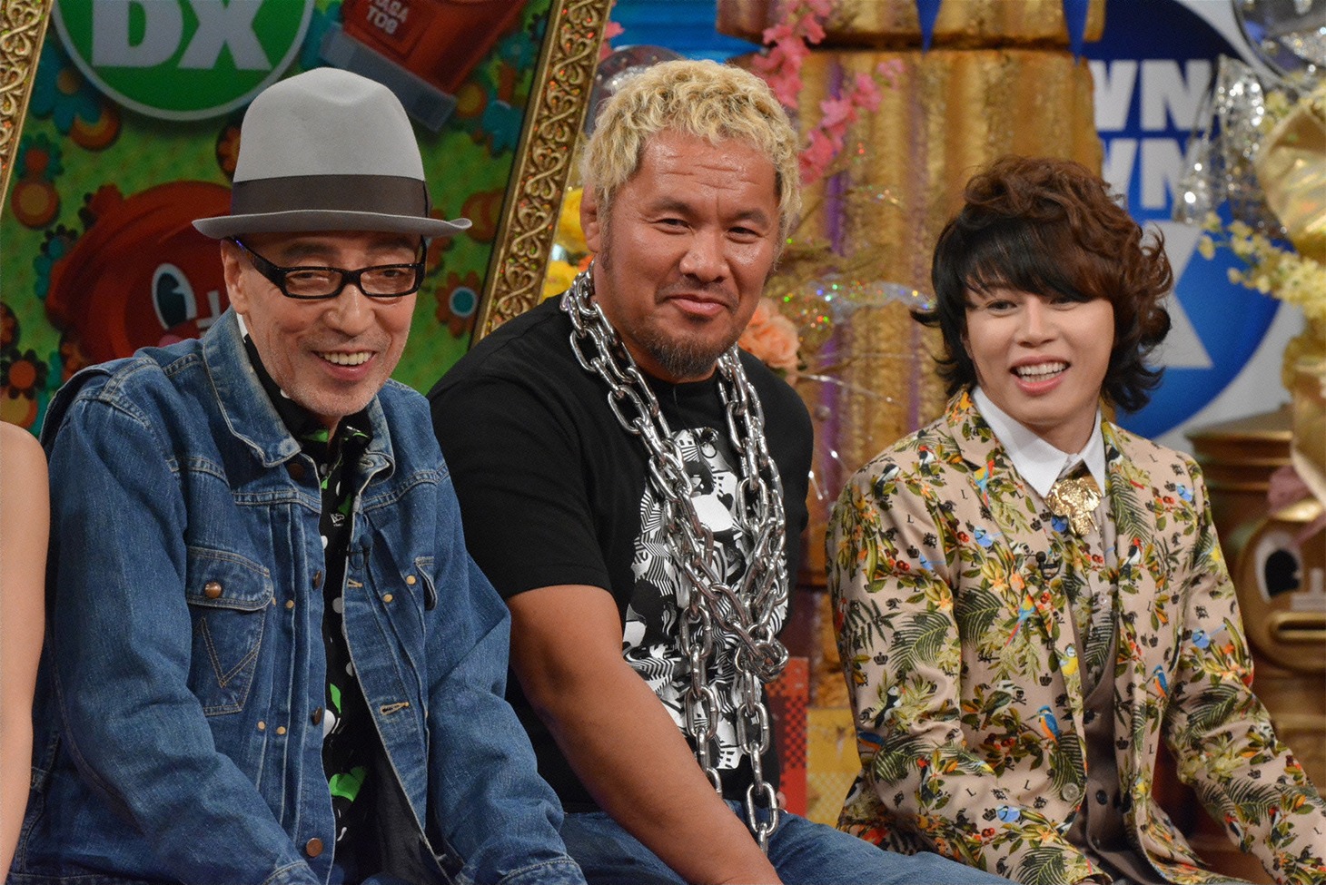 左からテリー伊藤、真壁刀義、西川貴教。(c)読売テレビ