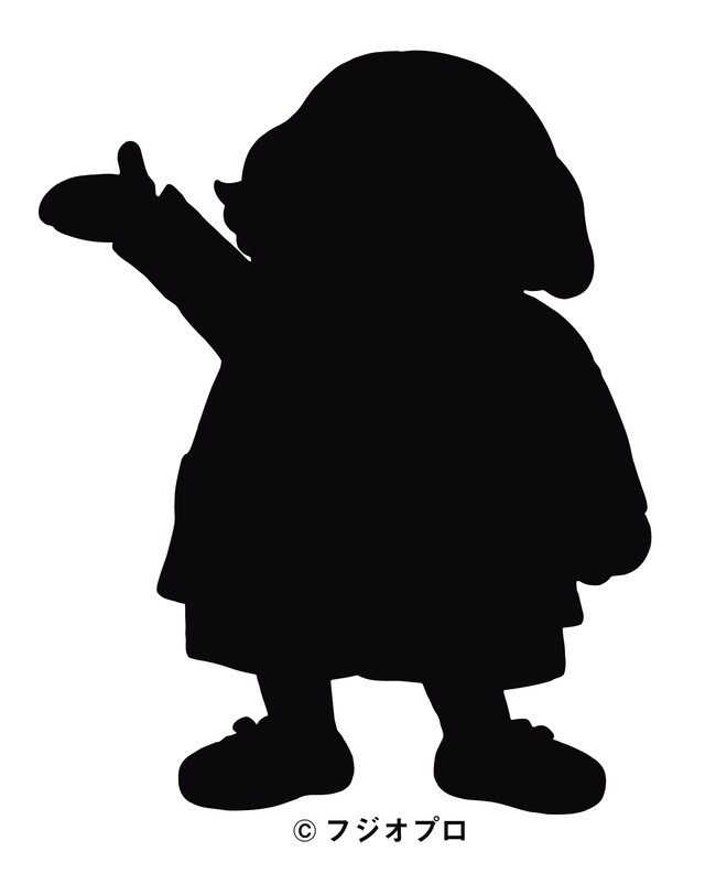 赤塚不二夫タッチで描かれたジム・オルークのシルエット。