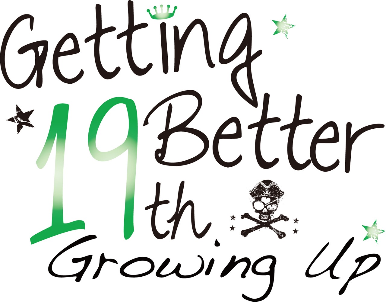 「Getting Better Presents "19th Growing Up"」ロゴ