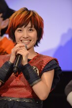 百田夏菜子（ももいろクローバーＺ）(c)バードスタジオ / 集英社　(c)「2015 ドラゴンボールZ」製作委員会