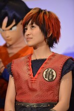 百田夏菜子（ももいろクローバーＺ）(c)バードスタジオ / 集英社　(c)「2015 ドラゴンボールZ」製作委員会