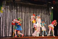 乙女新党ミニライブの様子。