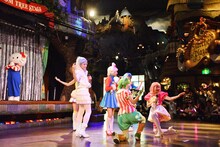 乙女新党ミニライブの様子。