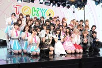 東京・ニコファーレにて開催された「TIF2015開催決定記念ライブ！ ～エピソード0～コラボ組み合わせ抽選会」の様子。