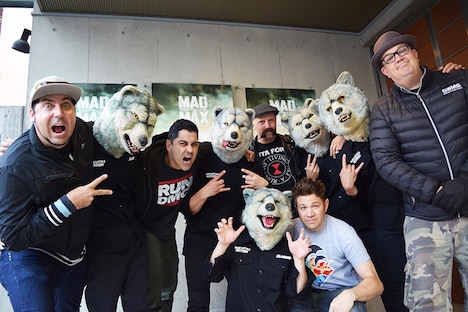MAN WITH A MISSIONとZebrahead。
