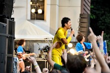 北島康雄（Vo / 四星球）（撮影：河上良）