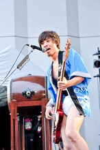 U太（B / 四星球）（撮影：河上良）