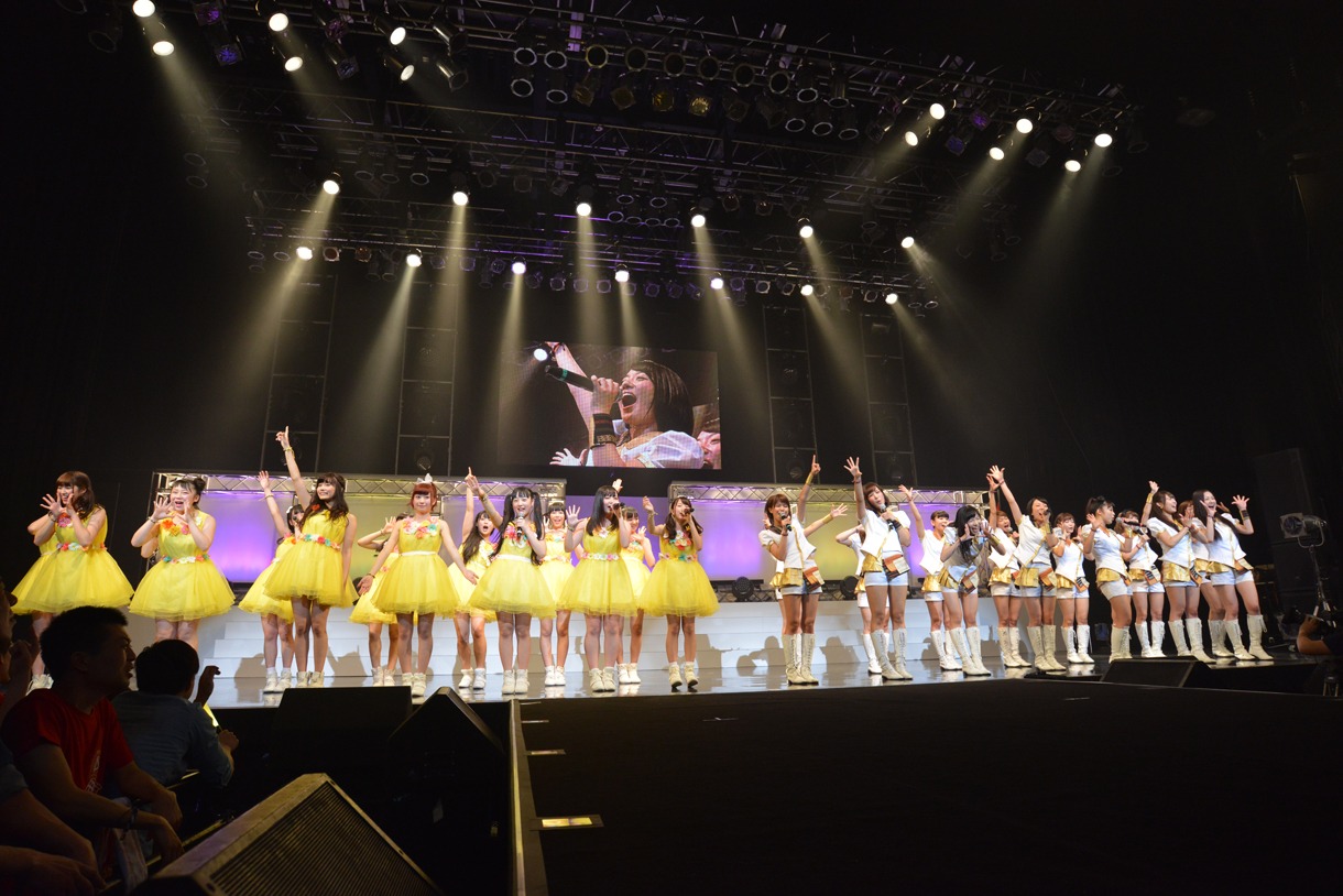 「4th Anniversary ～Welcome to the LinQworld!!～」ライブの様子。