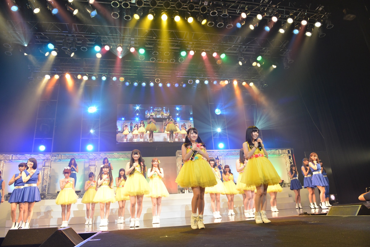 「4th Anniversary ～Welcome to the LinQworld!!～」ライブの様子。