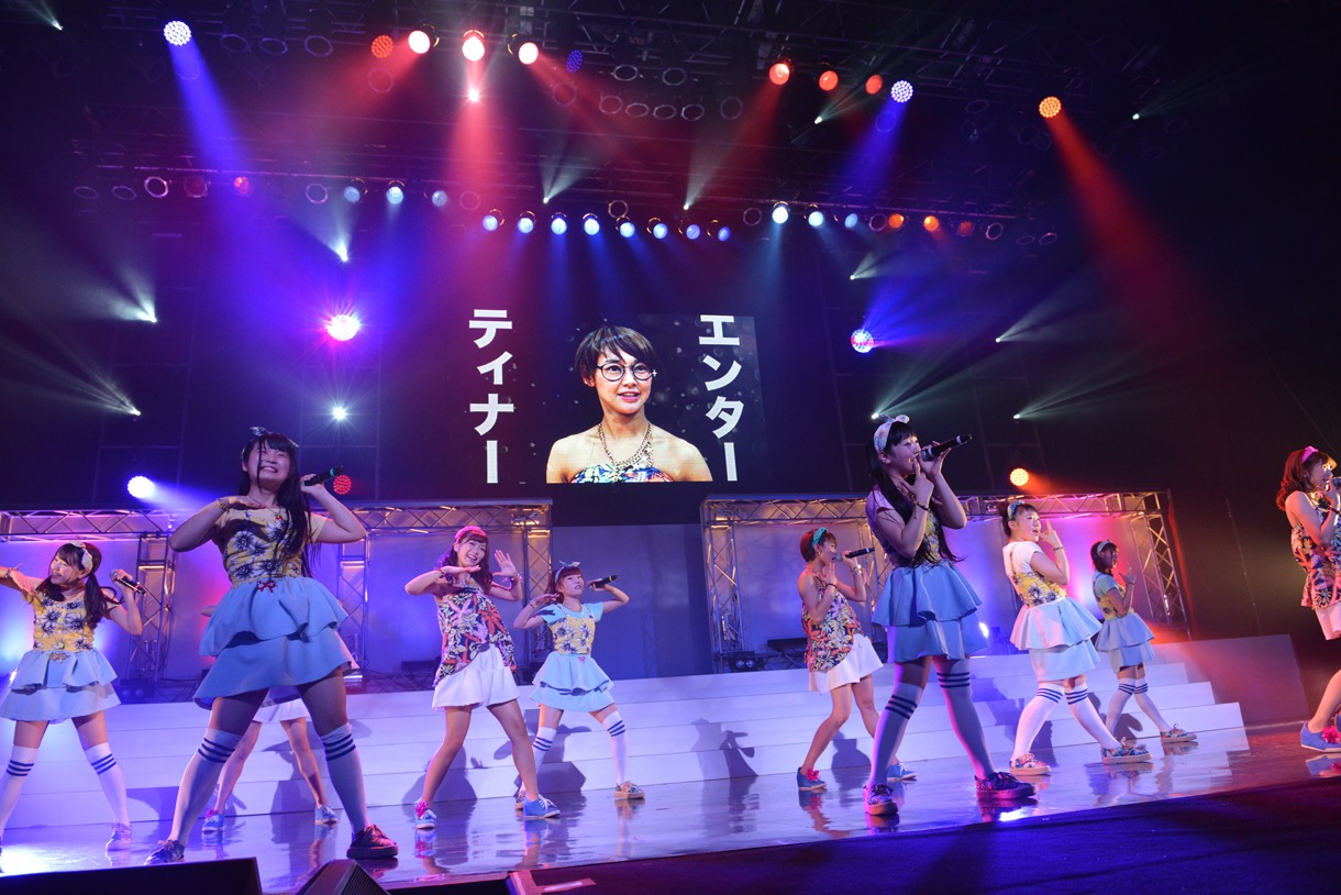 「4th Anniversary ～Welcome to the LinQworld!!～」ライブの様子。