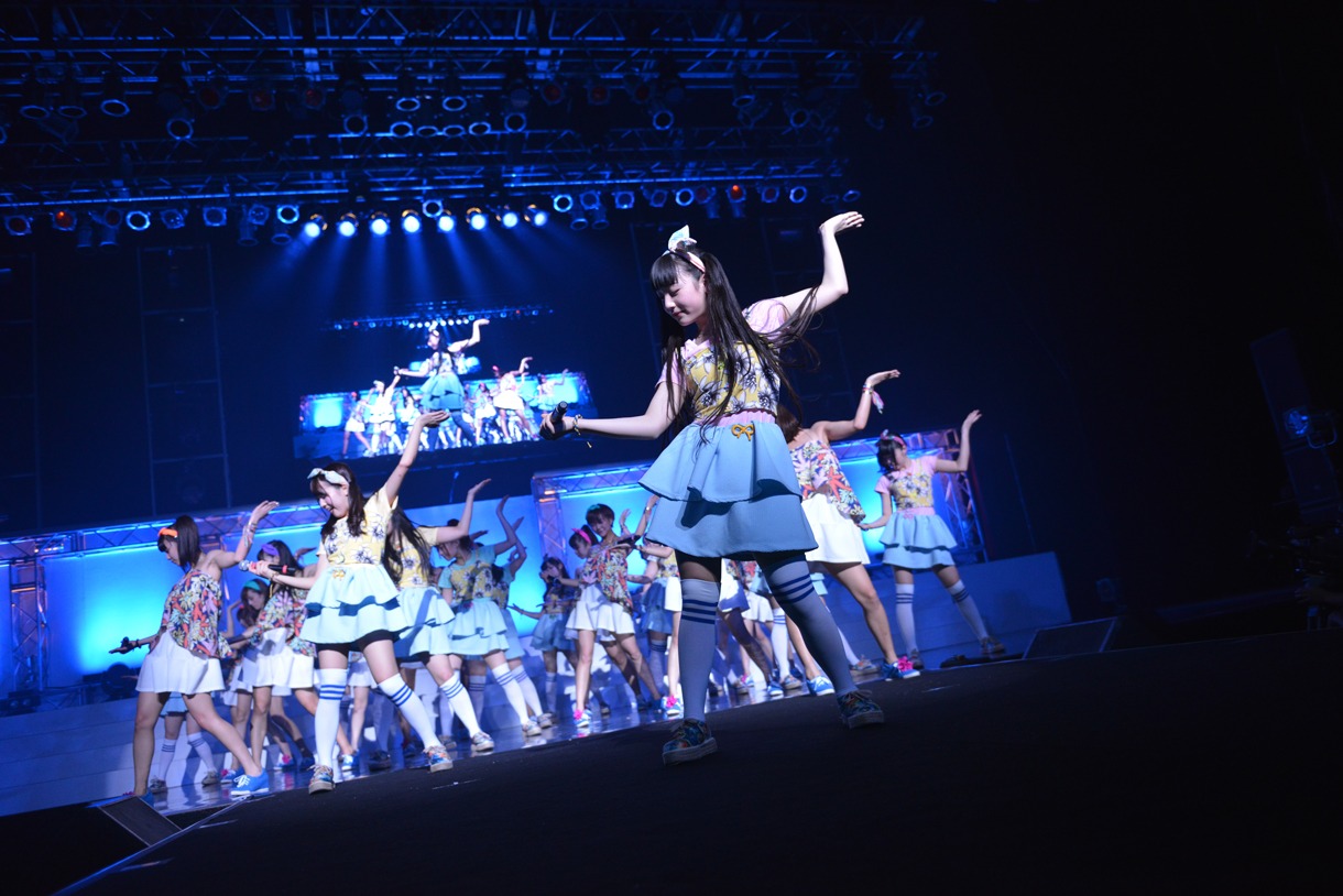 「4th Anniversary ～Welcome to the LinQworld!!～」ライブの様子。