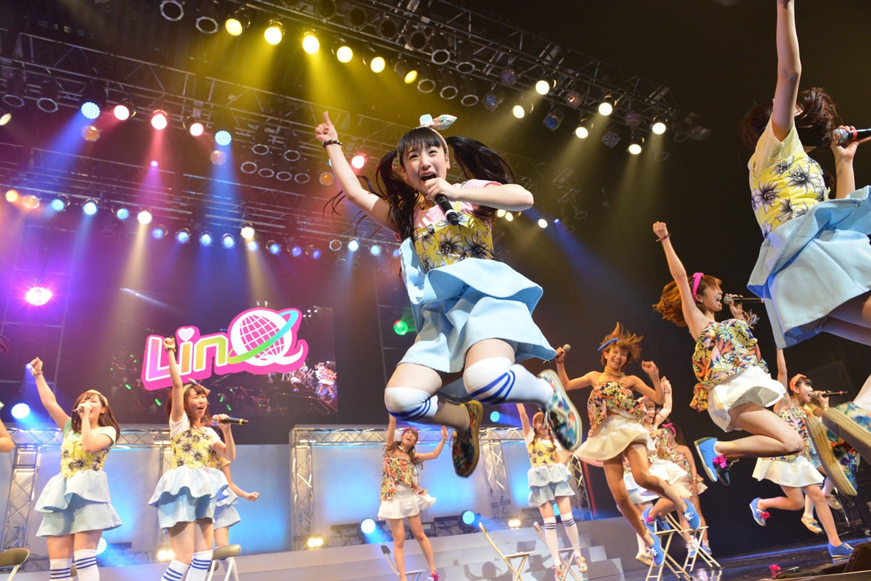 「4th Anniversary ～Welcome to the LinQworld!!～」ライブの様子。