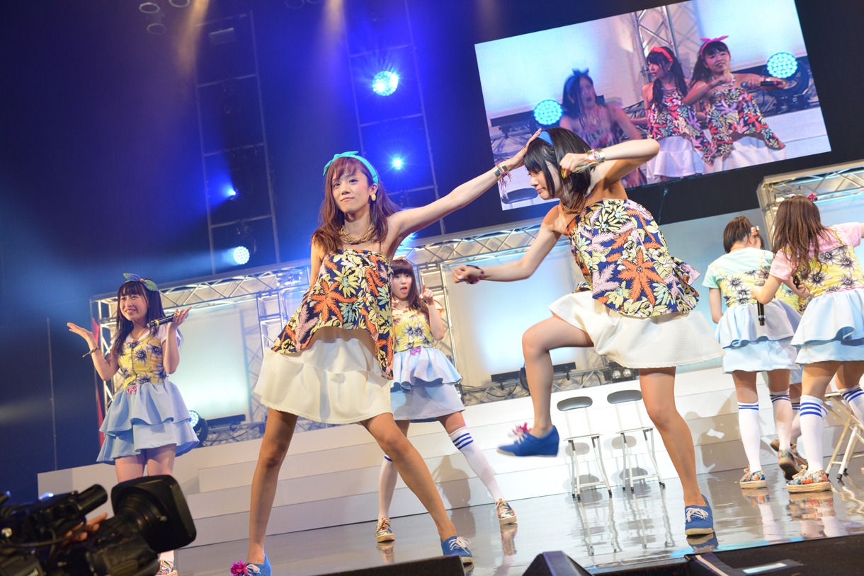 「4th Anniversary ～Welcome to the LinQworld!!～」ライブの様子。