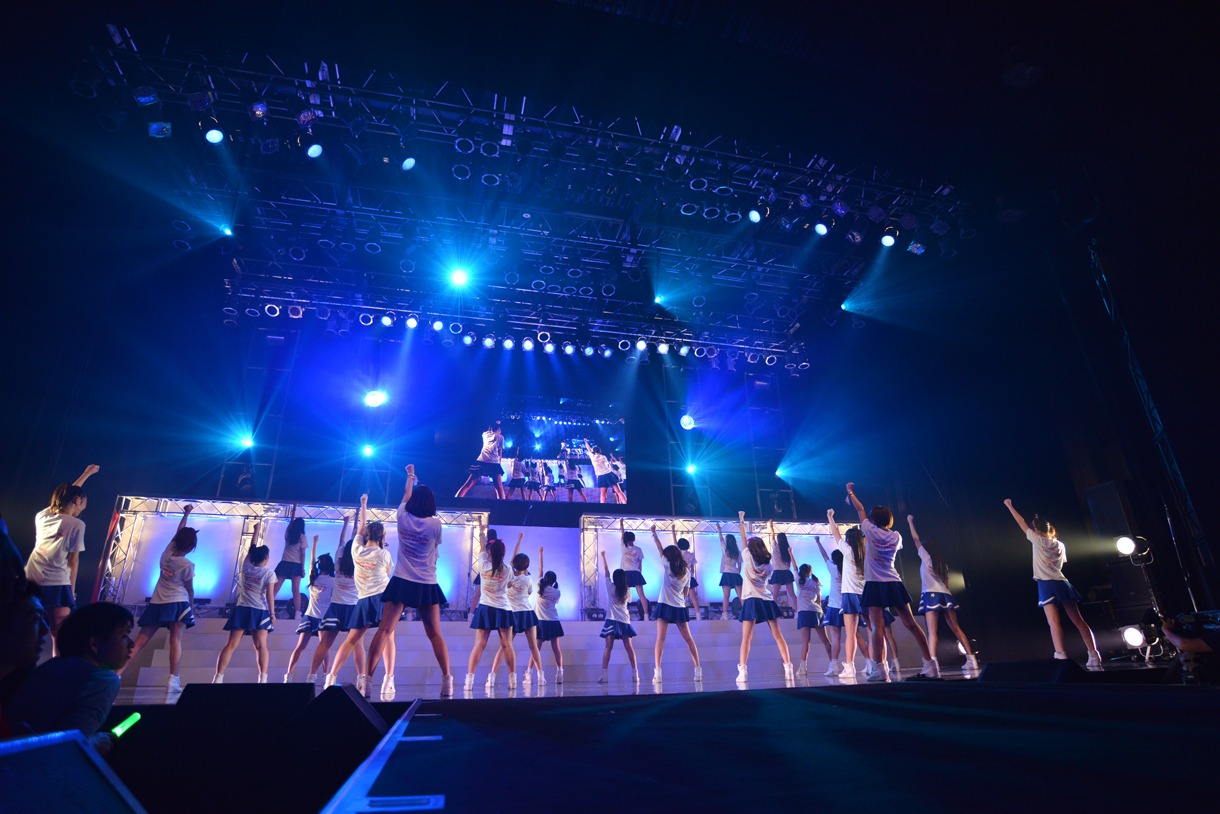 「4th Anniversary ～Welcome to the LinQworld!!～」ライブの様子。