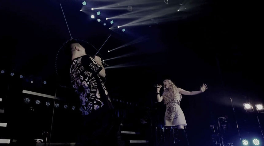 DVD / Blu-ray「THE BEST 2 MAN TOUR 2014」ダイジェストのワンシーン。