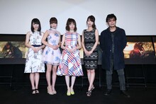 「AKB48 40thシングル「僕たちは戦わない」ミュージックビデオ完成披露試写会」の様子。 (c)AKS