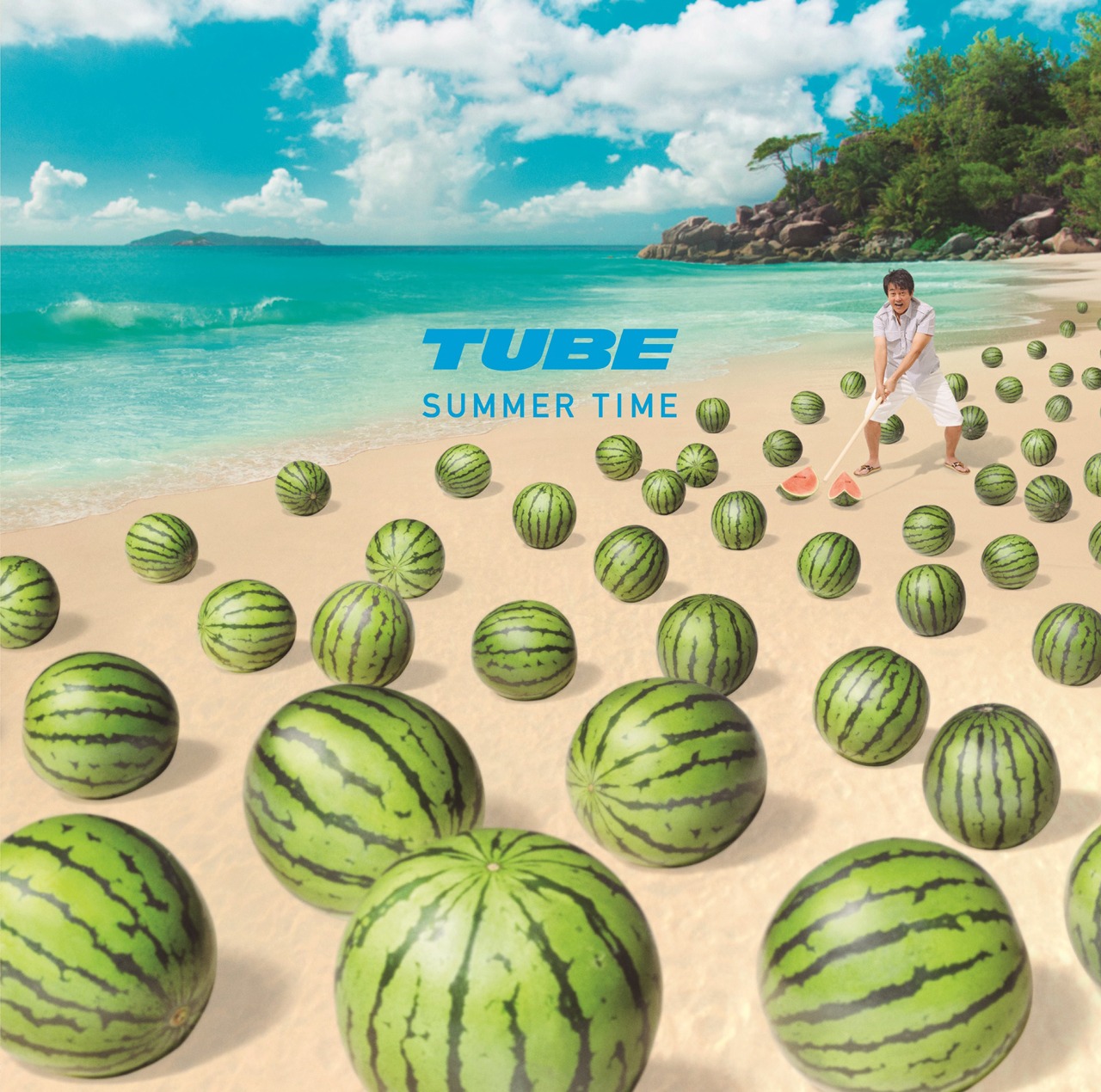 6月2日リリースのニューシングル「SUMMER TIME」初回限定盤ジャケット