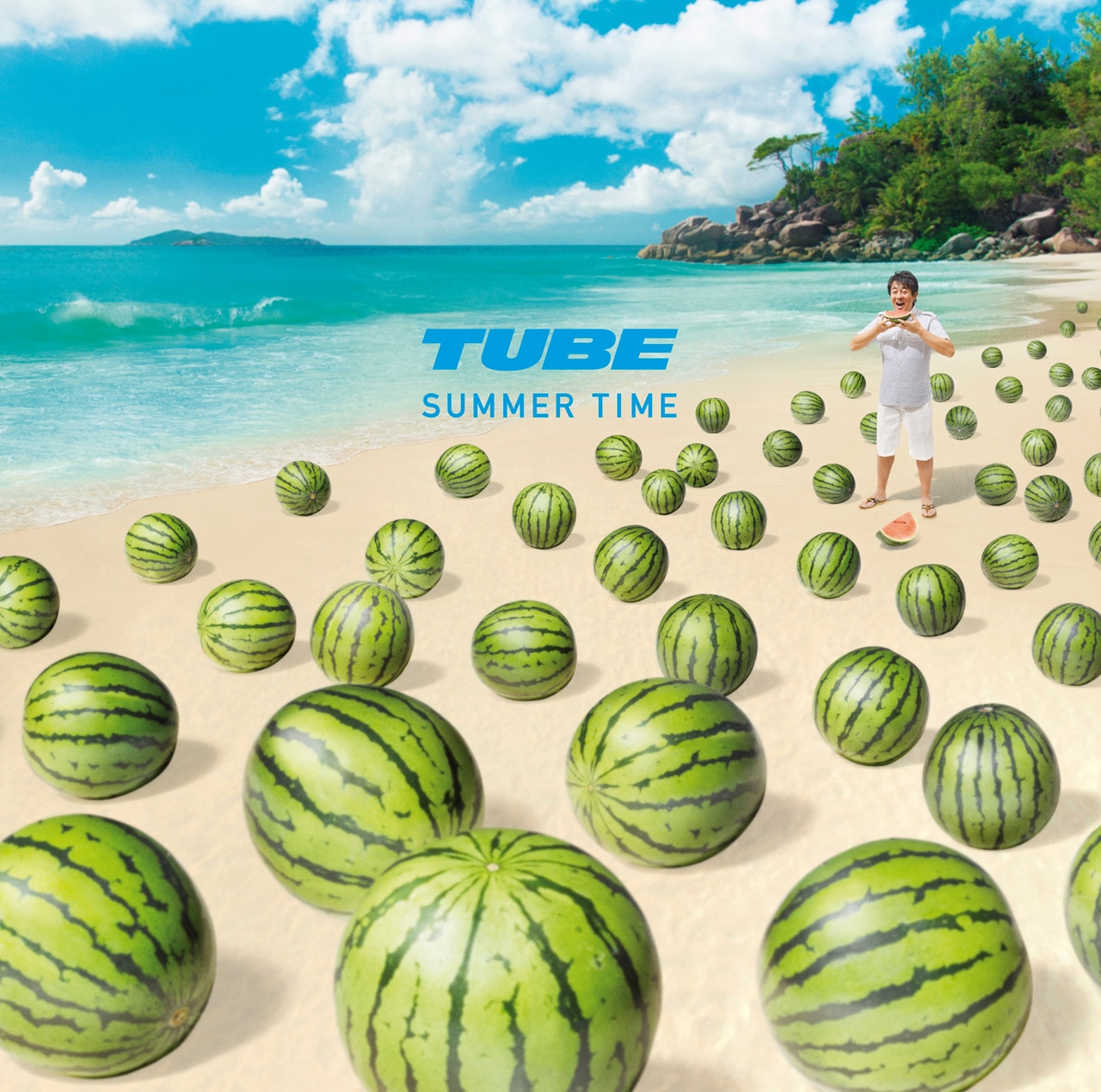 6月2日リリースのニューシングル「SUMMER TIME」通常盤ジャケット