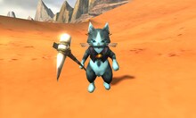 ナカヤマシンペイが考案したオトモアイルー・テナー。