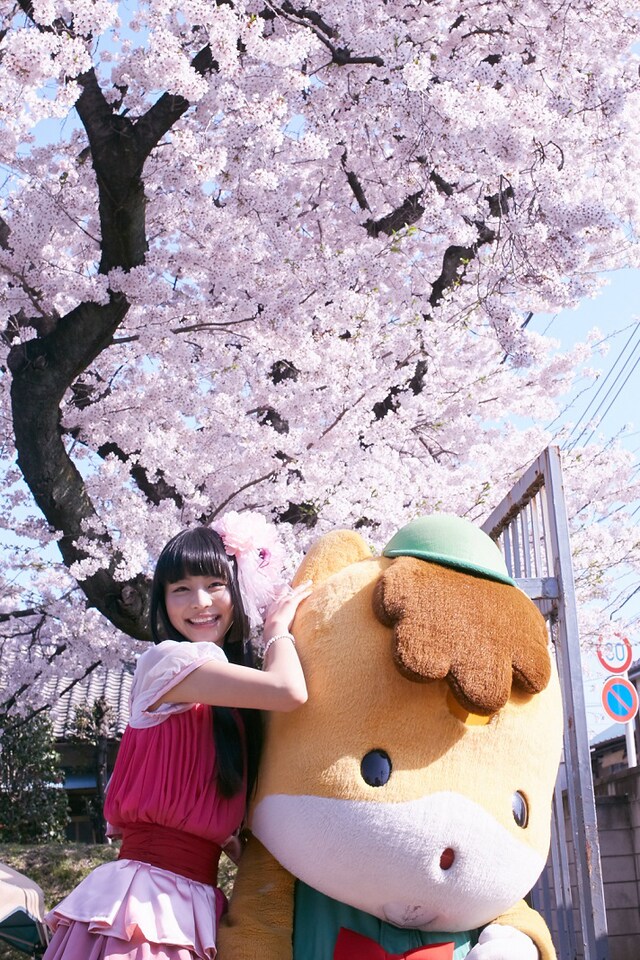 寺嶋由芙とぐんまちゃん。