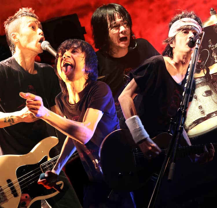 ザ クロマニヨンズ 新シングルはドラマ ど根性ガエル 主題歌 音楽ナタリー