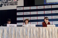 発表会見に臨むプロデューサー陣。